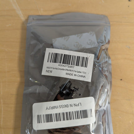 VWEICYY Fan Hub,Compatible 3PIN/4PIN PC Fan Splitter.PWM Fans Hub for Desktop PC