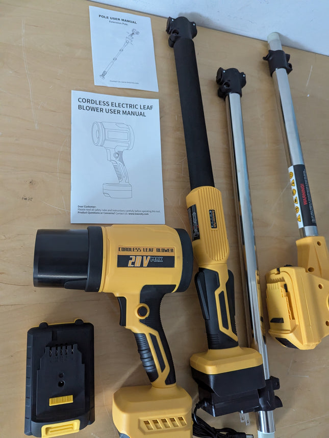 2 in 1 Cordless Leaf Blower for DEWALT 20V Max Battery, 740-CFM 190-MPH Handheld