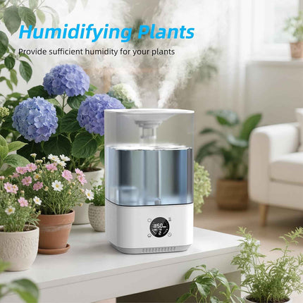PKBD 6L Humidifier for Bedroom Large Room Home, 800ft² Wide Coverage, 26dB Quiet