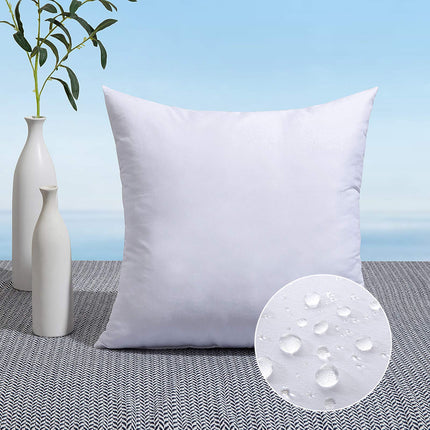 MIULEE Pack of 2 Pillow Insert 20x20 Inches Outdoor Waterproof Throw Pillow Inse