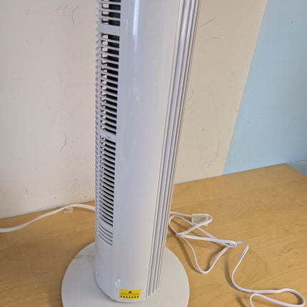 (No remote) 30'' Tower Fan, Portable Oscillating Quiet Cooling Fan, 3 Speeds, Bu