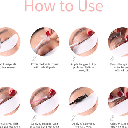 ICONSIGN Lash Lift Kit(2nd Generation), Professional Semi-Permanent Curling Eyel