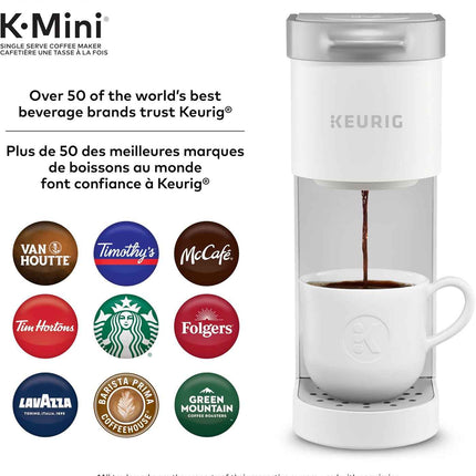 Keurig K-Mini Single Serve K-Cup Pod Coffee Maker, Featuring An Ultra-sleek Desi