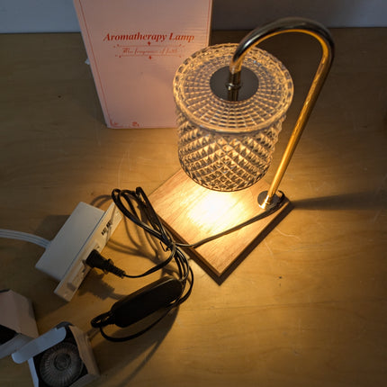 Candle Warmer Lamp, Candle Lamp Wax Warmer, Timer & Dimmer 7-Levels, Fits Cup Ja