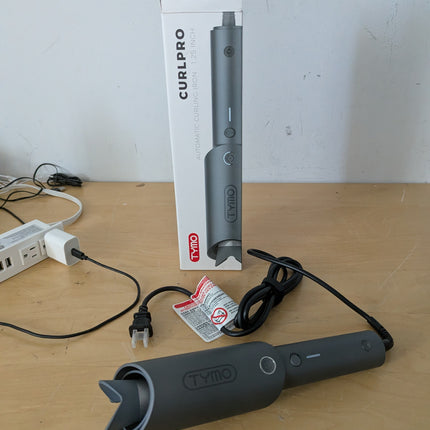 TYMO CURLPRO Automatic Rotating Curling Iron - Beach Waves Curling Wand, Portabl