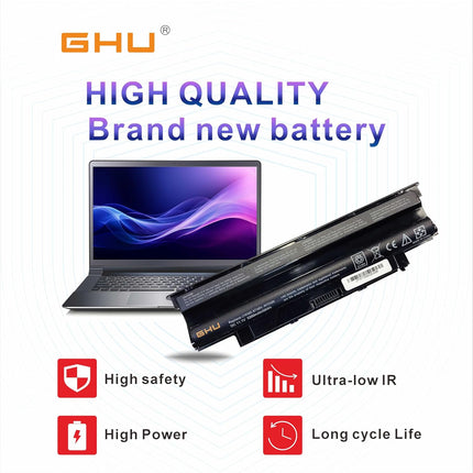 New GHU Battery for Dell Inspiron 13R (N3010), 14R (N4010), 14R (N4110), 15R (N5
