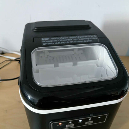 ecozy Smart Ice Makers Countertop, Portable Ice Maker with App Remote & Voice Co