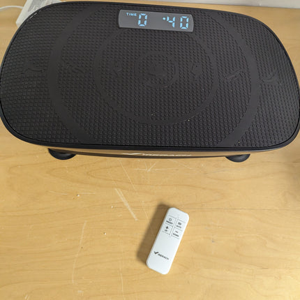 MERACH Vibration Plate Exercise Machine, Slim Vibration Plate with Real-Time Cal