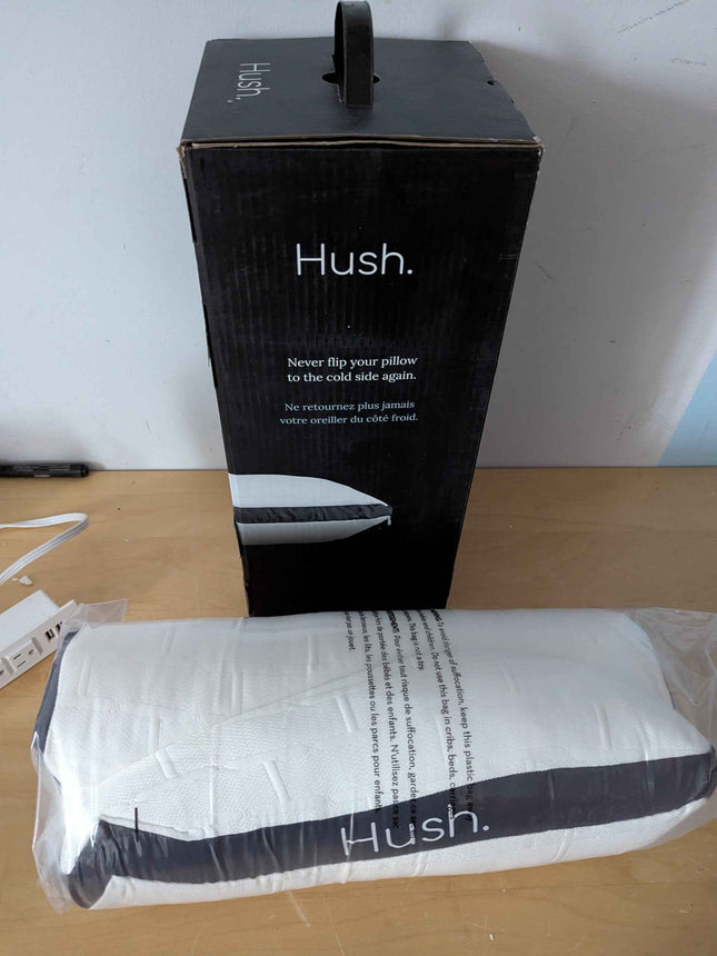 Hush Hybrid Cooling Pillow | Adjustable Loft Memory Foam + Vegan Down | Iced Bam