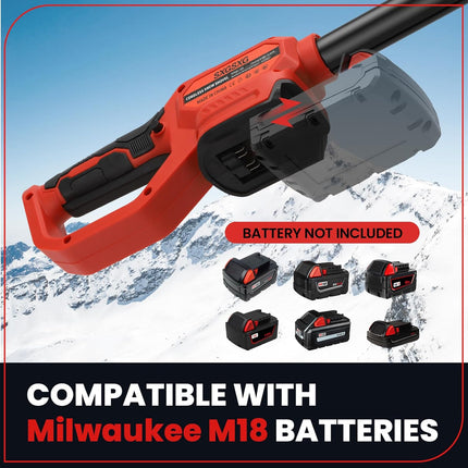 Electric Snow Shovel for Milwaukee M18 18V Battery, 11" Brushless Snow Blower wi