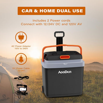 AooDen Electric Car Cooler and warmer 33L https://a.co/d/heebeYu