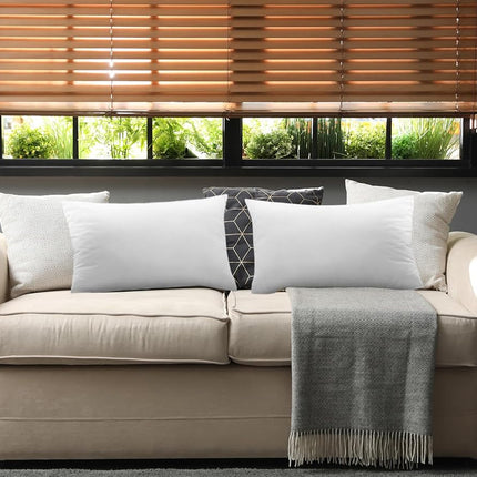 Utopia Bedding Throw Pillows, 14 x 22 Inches Indoor Decorative Pillow Insert for