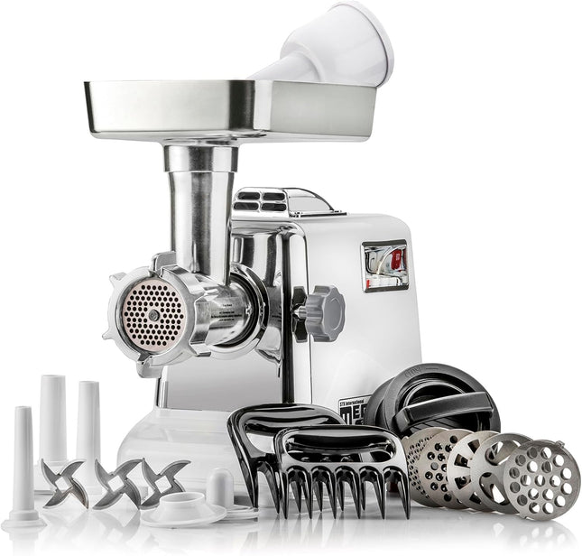 Megaforce 3000 Powerful Air Cooled 5-in-1 Electric Meat Grinder • Sausage Stuffe