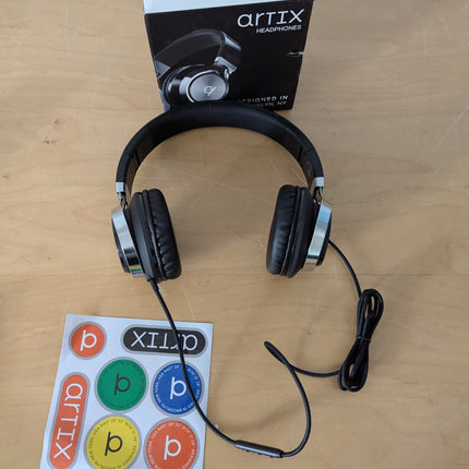 Artix® CL750 Premium Wired On Ear Headphones with Microphone, Comfortable Noise