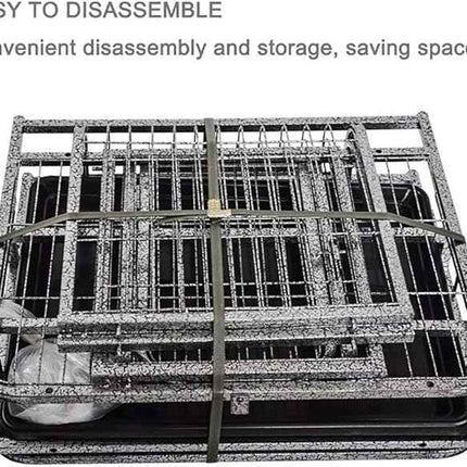 Metal Dog Cage Heavy Duty Dog Crate 15 Kg Body Weight Under Pet, Pomeranian, Chi