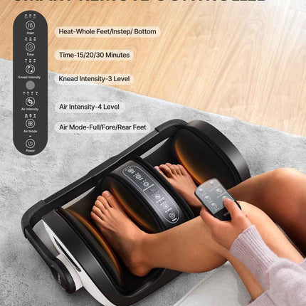 RENPHO Shiatsu Foot and Calf Massager with Heat, Mothers Day Gifts for Mom, Deep