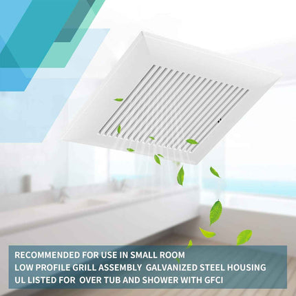 Tech Drive Bathroom Ventilation and Exhaust Fan