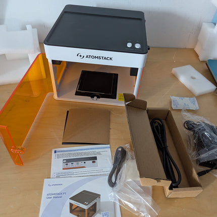 (Only 5w) ATOMSTACK P1 Dual Laser Engraver, 5W Diode, Enclosed Laser Engraving M