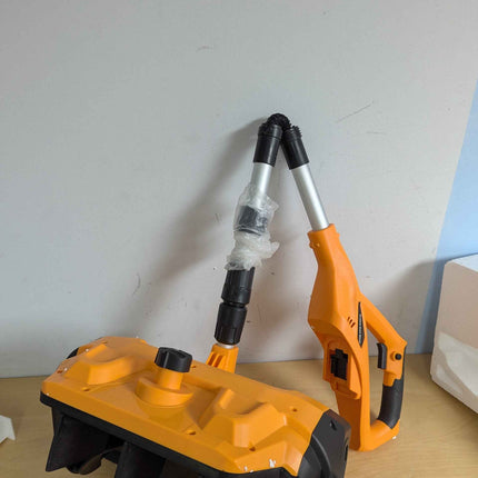 17-Inch Cordless Snow Shovel with Wheels, 9000mAh Brushless Electric Snow Blower