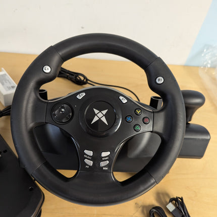 DOYO Racing Wheel - Gaming Steering Wheel for PC, 270 Degree Driving Simulator R
