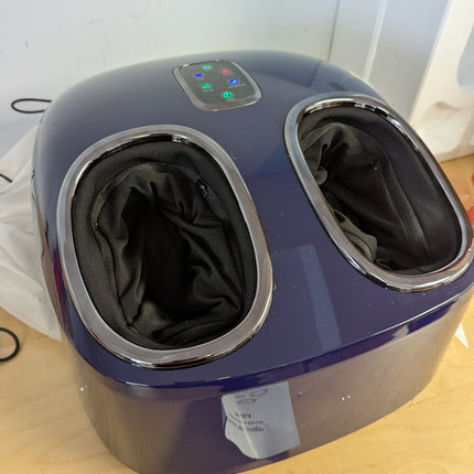 (Purple) Kainsati Shiatsu Foot Massager with Heat Feet Massager for Plantar Fasc