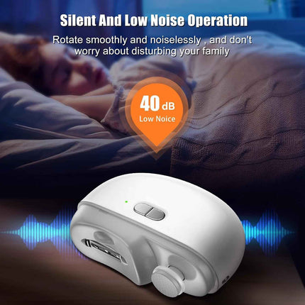 WHITE Automatic Electric Nail Clipper with Polishing,USB Rechargeable Safety Fin