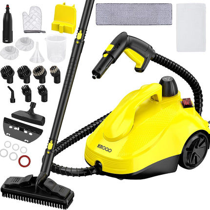 KROQO Multi-Purpose Steam Cleaner Handheld Steam Cleaner for Everything with 23