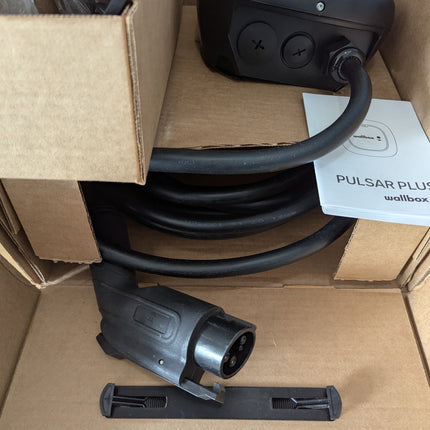 Wallbox Pulsar Plus Level 2 Electric Vehicle Smart Charger - 48 Amp, Ultra-Compa