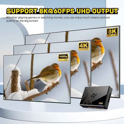 Kinhank Super Console X5 PRO Retro Gaming Console with 16000+Games,Android 12.0