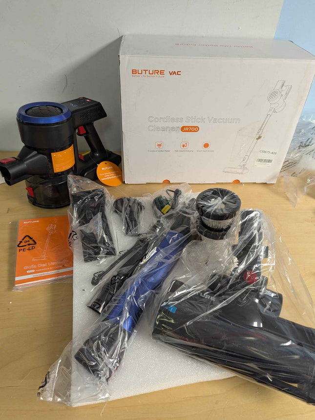 Buture JR700 Cordless Stick Vacuum Lightweight Vacuum Cleaner for Carpet Hard Fl