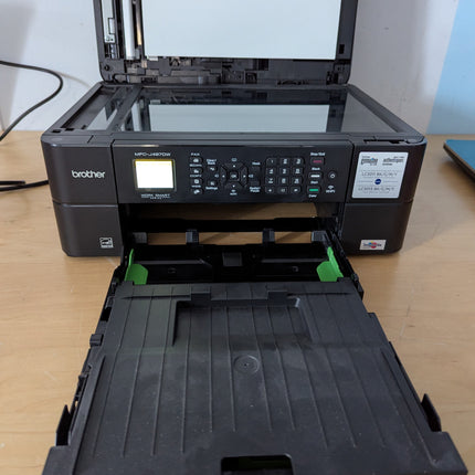 (No ink) Brother MFC-J485DW Color Inkjet All-In-One Inkjet Print, Copy, Scan, Fa