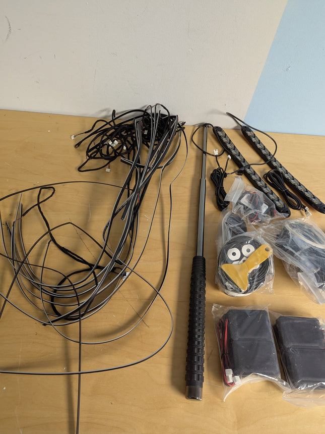 18 in 1 Symphony Car Ambient Lights RGB Interior Acrylic Light Guide Fiber Optic