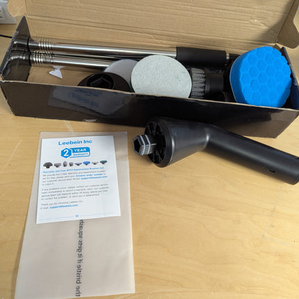 Leebein Electric Spin Scrubber, 2025 New Cordless Cleaning Brush Bathroom
