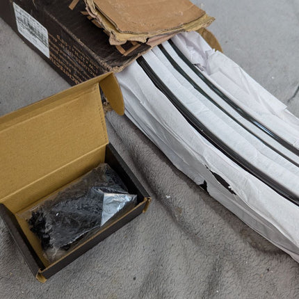 32" Double Wavy Aluminum Deck Balusters 30 Pack, Metal Deck Railing Stair Porch