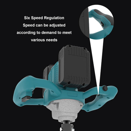 (Tool Only) fosa Cordless Electric Ice Auger / Post Hole Digger, 6 Speeds