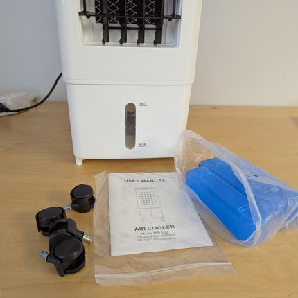 Portable Air Conditioner, 6L Water Tank with 3 Ice Packs, 3-in-1 Evaporative Coo