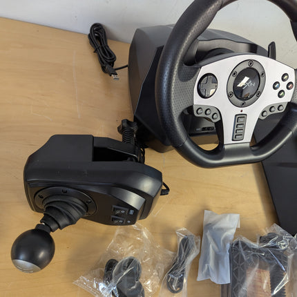 Steering Wheel for PC,Racing Wheel PXN V9 Driving Wheel 270/900 Degree Vibration