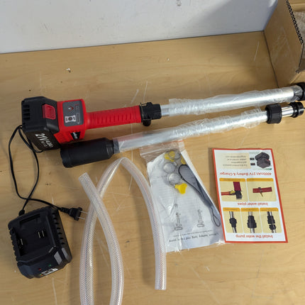 Cordless Brushless Stick Water Transfer Pump with Battery and Charger