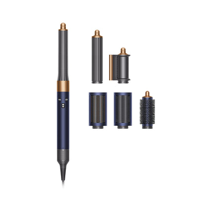 Dyson Airwrap Multi-Styler Complete Long for Long Hair, Dark Blue/Copper, 5 Attachments (No Soft Brush)