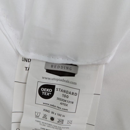 Utopia Bedding Comforters King Size, All Season Duvet Insert, Down Alternative B