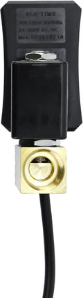 QWORK Automatic Timed Condensate Drain Valve, 4 Pack 1/2" Ac110v 2-Way Direct-Ac