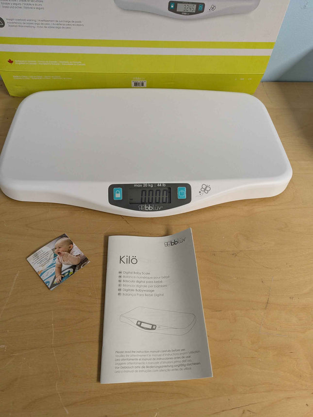 bblüv - Kilö - Smart and Precise Digital Baby Scale for Infants and Toddlers up