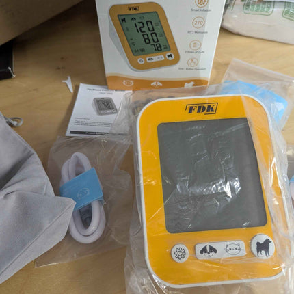 Veterinary Blood Pressure Monitor for Pet Dog and Cat, Animal Automatic Digital