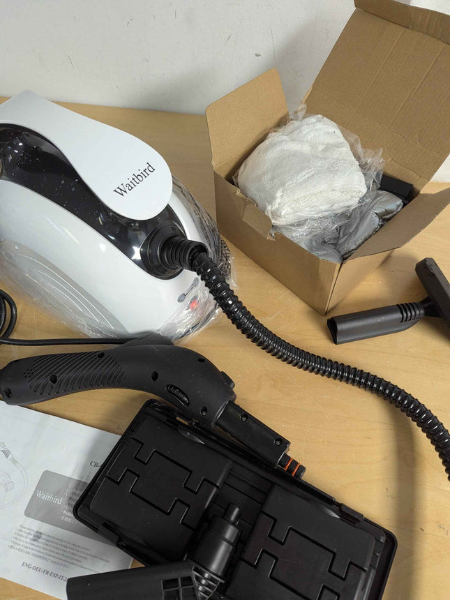 Steam Cleaner, Multipurpose Powerful Steamer with 21 Accessories, 248°F High-Tem