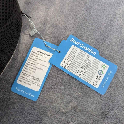 Travel Ease Memory Foam Seat Cushion, Butterfly-Shape Seat Cushion for Long Hour