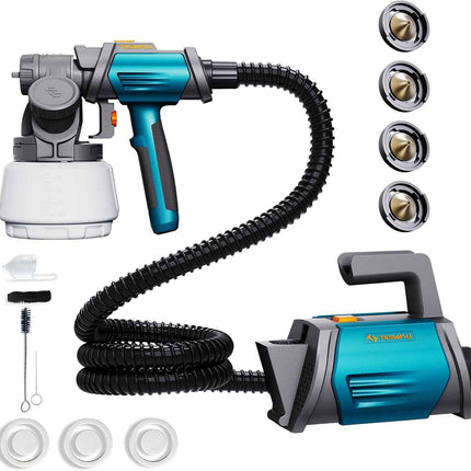 (No accessories) Tilswall Paint Sprayer, 800W Paint Spray Gun, Electric Spray Pa