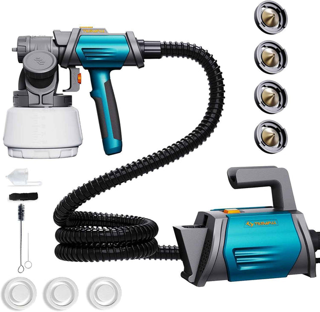(No accessories) Tilswall Paint Sprayer, 800W Paint Spray Gun, Electric Spray Pa