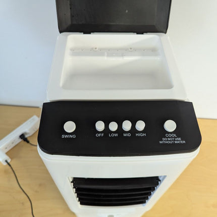 Portable Air Conditioner, 6L Water Tank with 3 Ice Packs, 3-in-1 Evaporative Coo