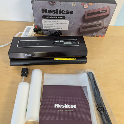 Mesliese Vacuum Sealer Machine Powerful 90Kpa Precision 6-in-1 Compact Vacuum Fo