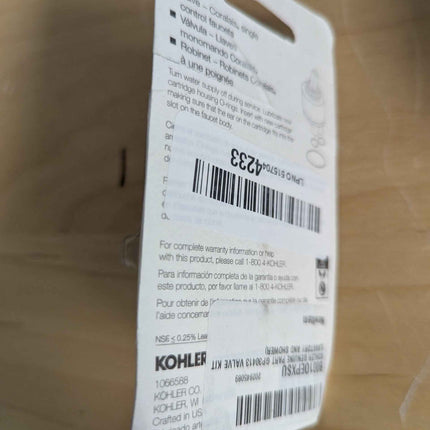 Kohler GP30413 Coralais Valve Kit